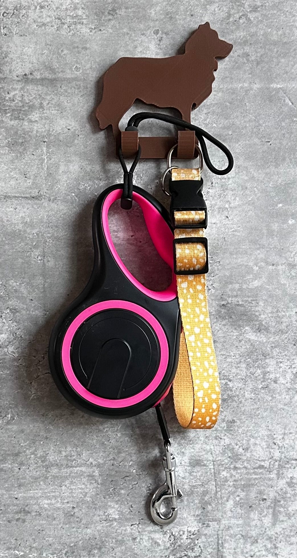 Border Collie Dog Lead Hook | Unique Personalised Gifts