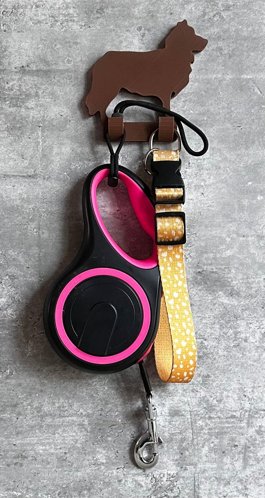 Border Collie Dog Lead Hook | Unique Personalised Gifts