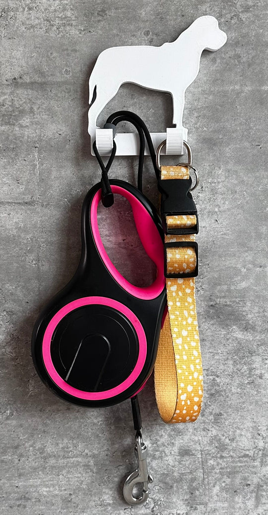 Bull Mastiff Dog lead hook Stl File | 3D Printed | Unique Personalised Gifts