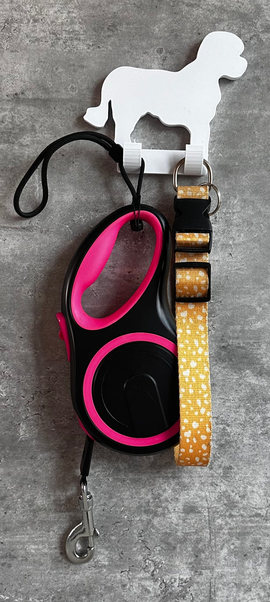 Cavachon Dog lead hook Stl File | 3d printed | Unique Personalised Gifts