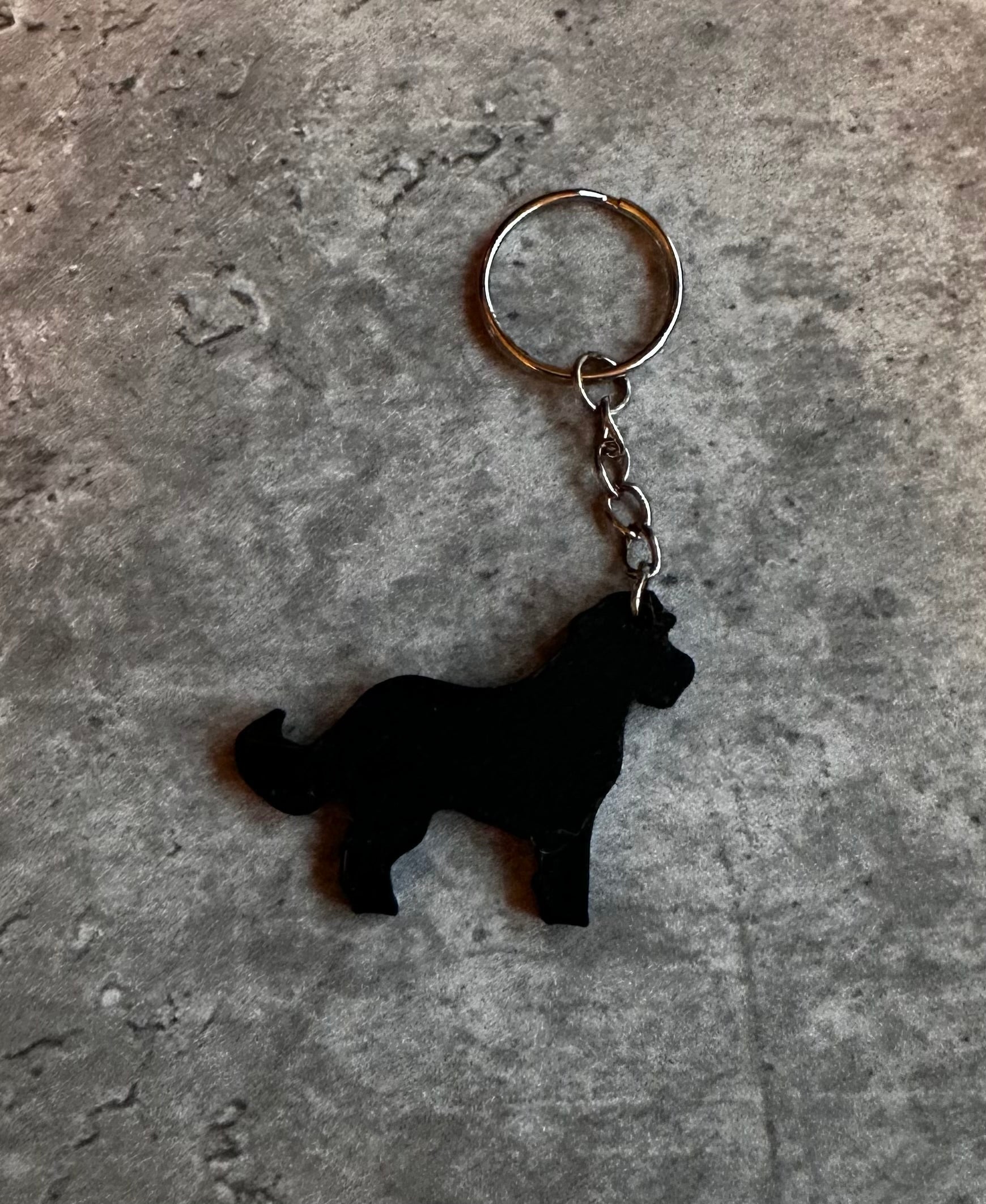Cockapoo Dog Keyring Stl File | 3D Printed | Unique Personalised Gifts