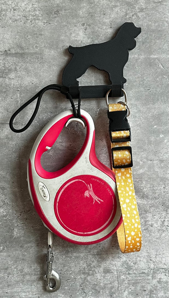 Cocker Spaniel Dog Lead Hook Stl File | 3D Printed | Unique Personalised Gifts