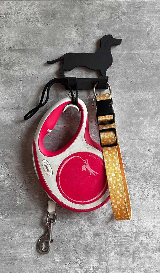 Dachshund Dog Lead Hook Stl File | 3D Printed | Unique Personalised Gifts