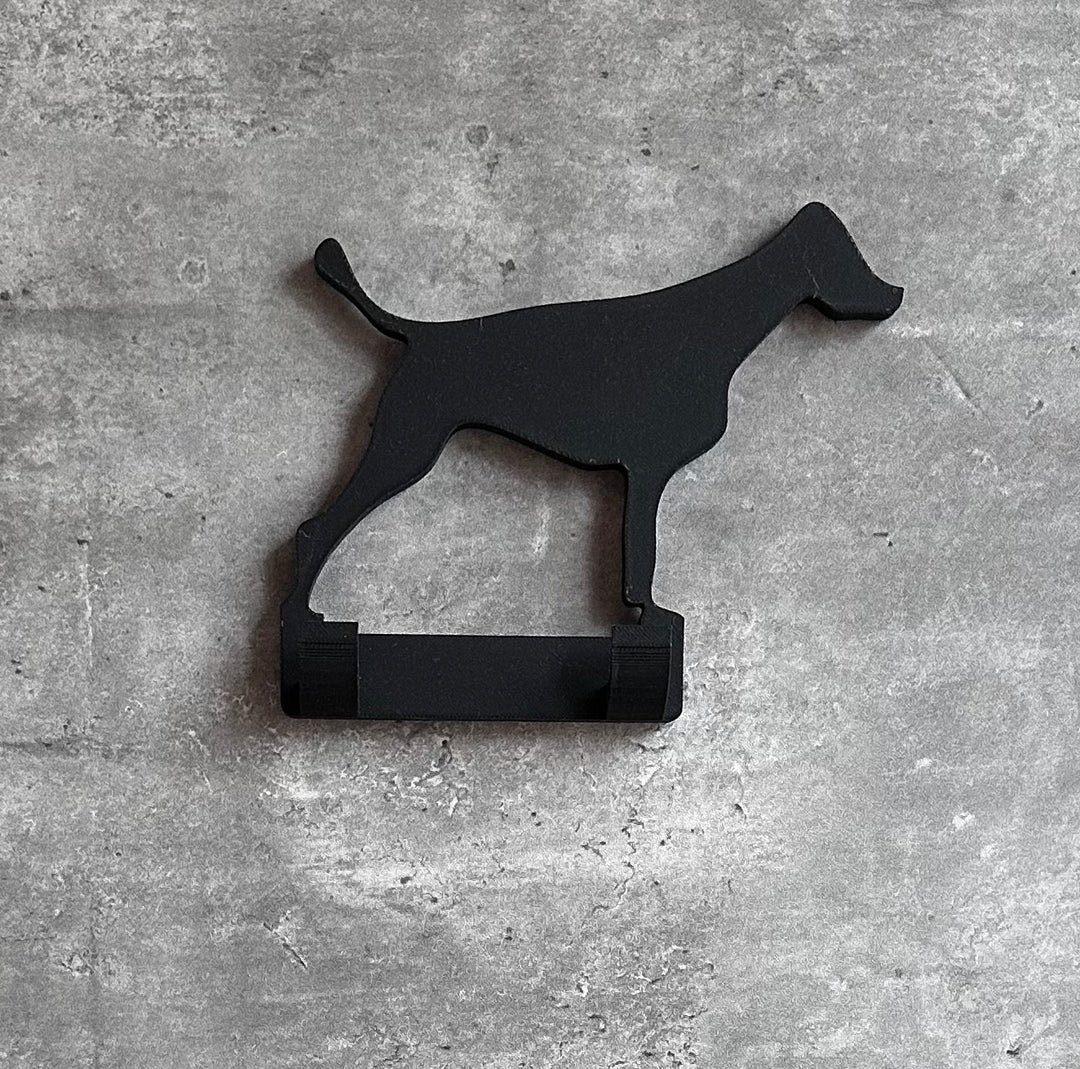 Doberman With Tail Dog Lead Hook Stl File | 3D Printed | Unique Personalised Gifts