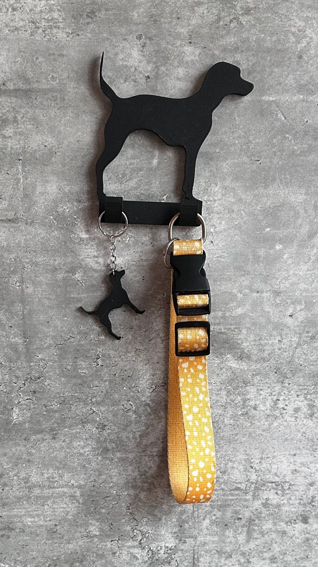 Personalised English Foxhound Dog Lead Hook | 3D Printed | Unique Personalised Gifts