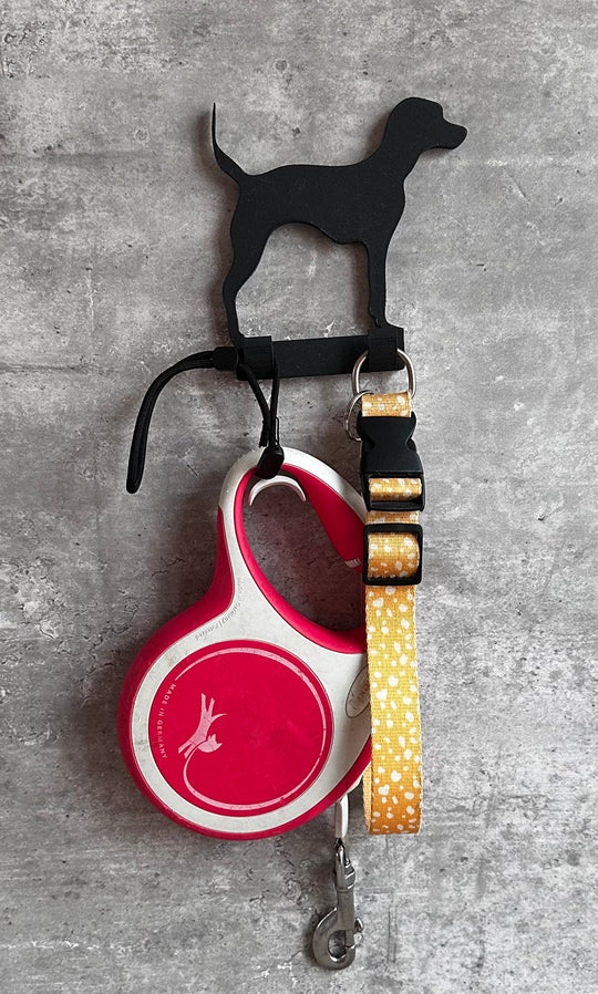 Personalised English Foxhound Dog Lead Hook | 3D Printed | Unique Personalised Gifts