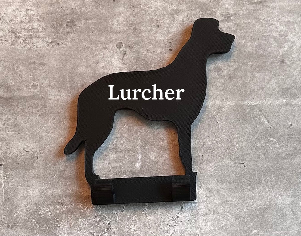 lurcher dog lead hook | 3D Printed | Unique Personalised Gifts