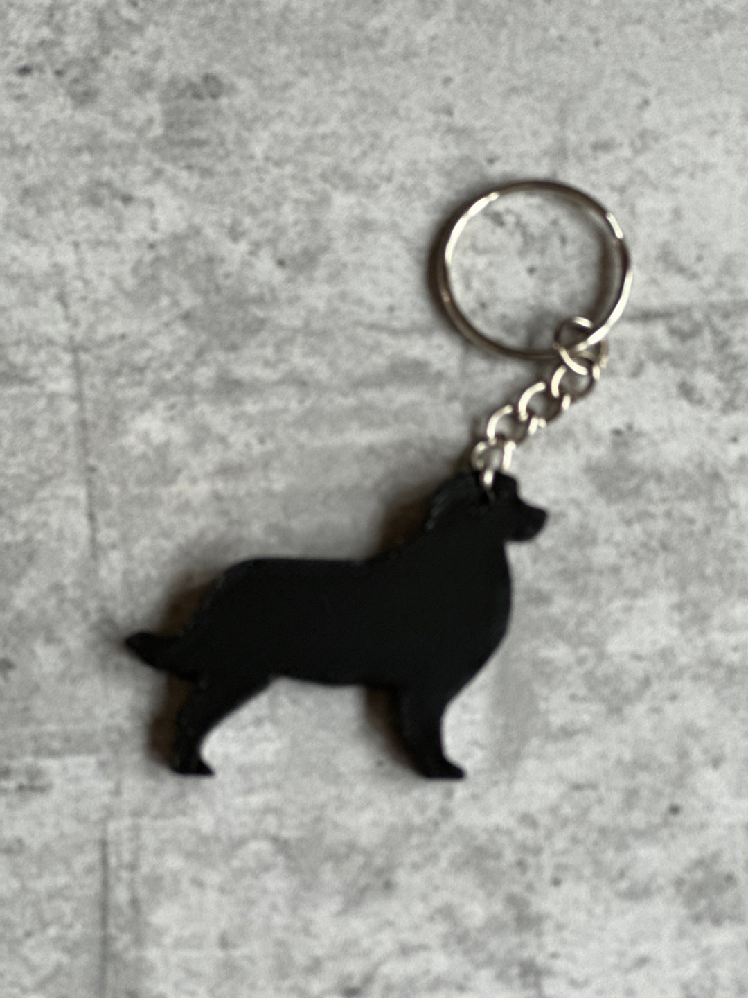 Bernese Mountain Dog Keyring 3D | Unique Personalised Gifts