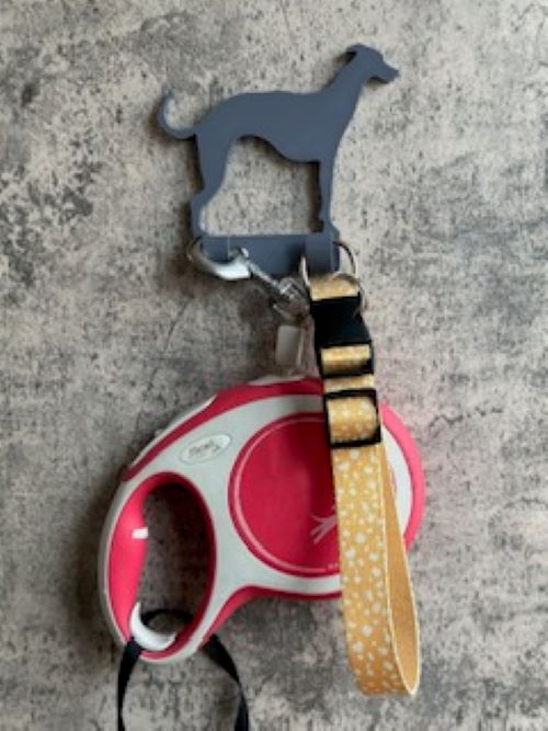 Whippet Dog Lead hook Stl File | 3D Printed | Unique Personalised Gifts