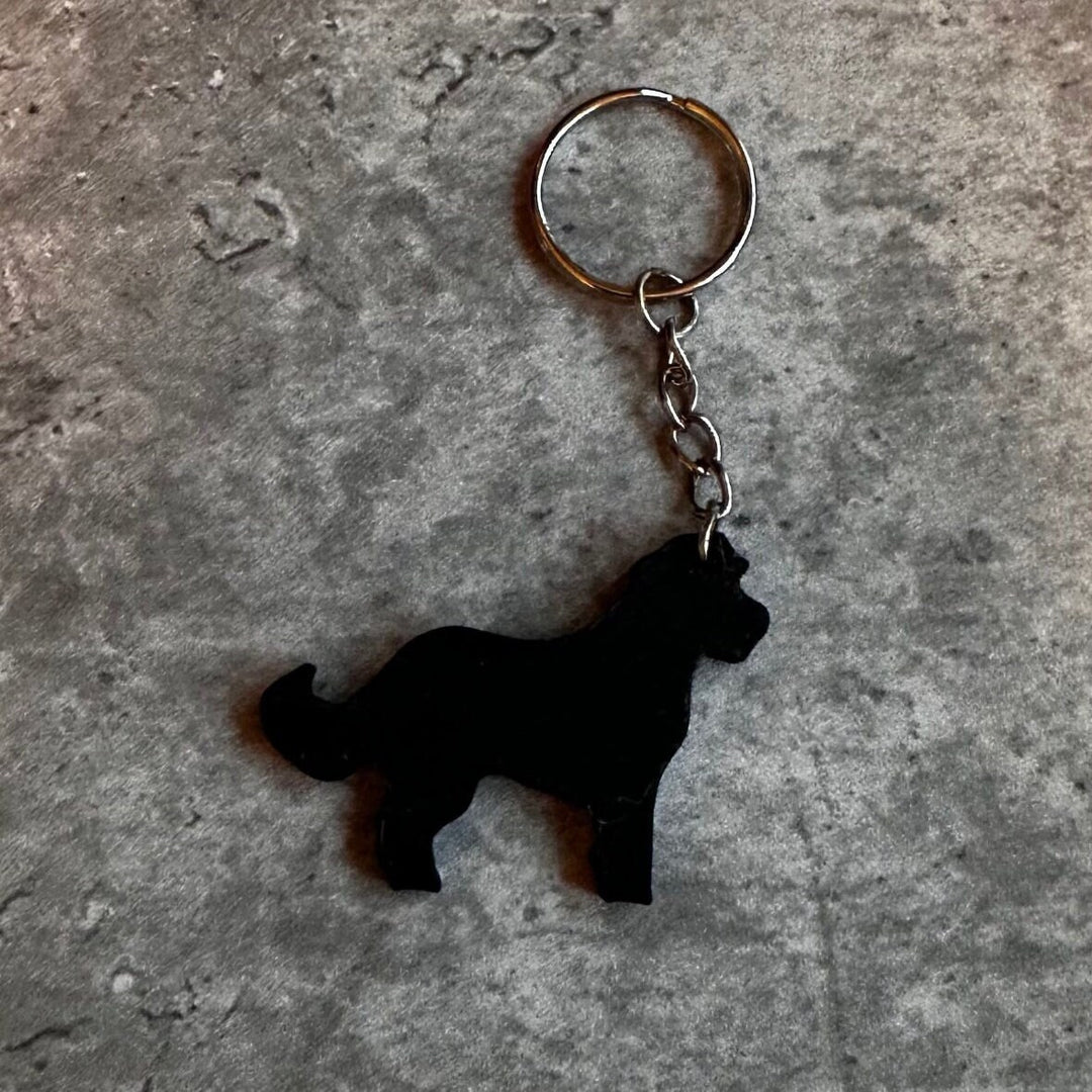Personalised Cockapoo Dog keyring (3D Printed)