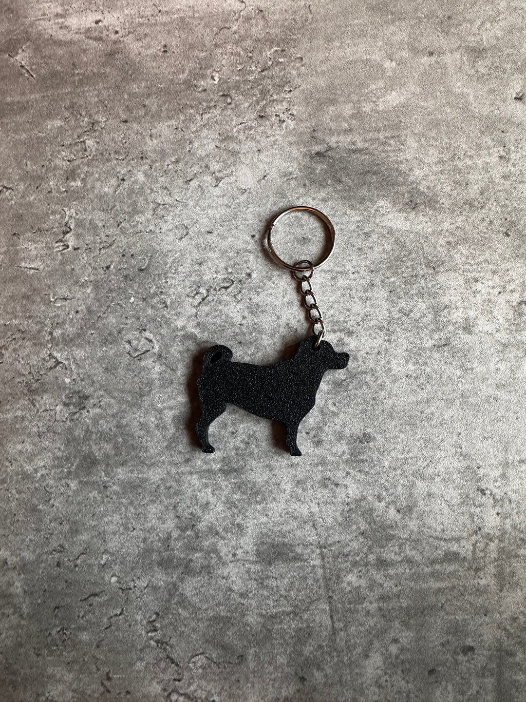 Personalised Jug Dog keyring (3D Printed)