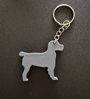 Personalised Spanial Dog keyring (3D Printed)
