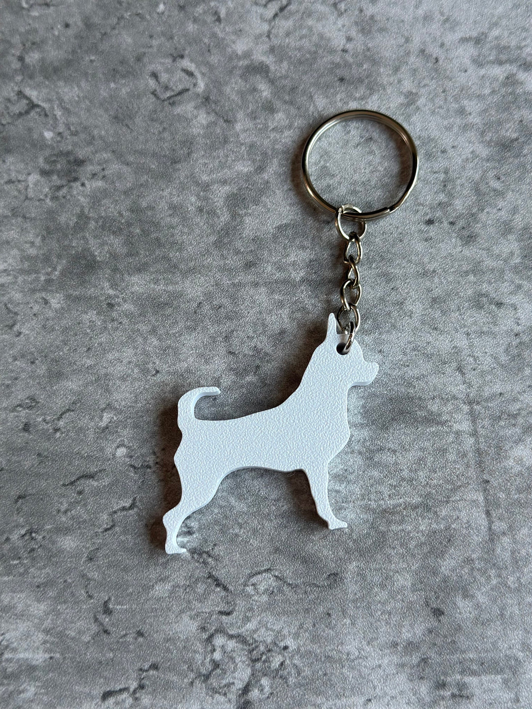 Personalised Chihuhaua Dog keyring (3D Printed)
