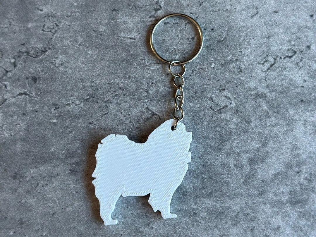 Personalised Chow Chow Dog keyring (3D Printed)