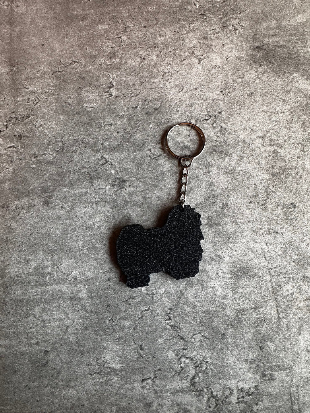 Personalised Lhasa Apso Dog keyring (3D Printed)