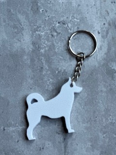 Siberian Husky Keyring Stl File