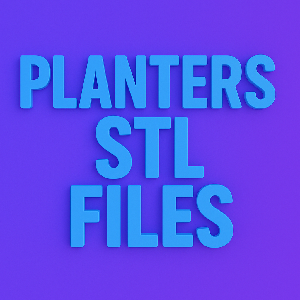 Dog Planter STL Files