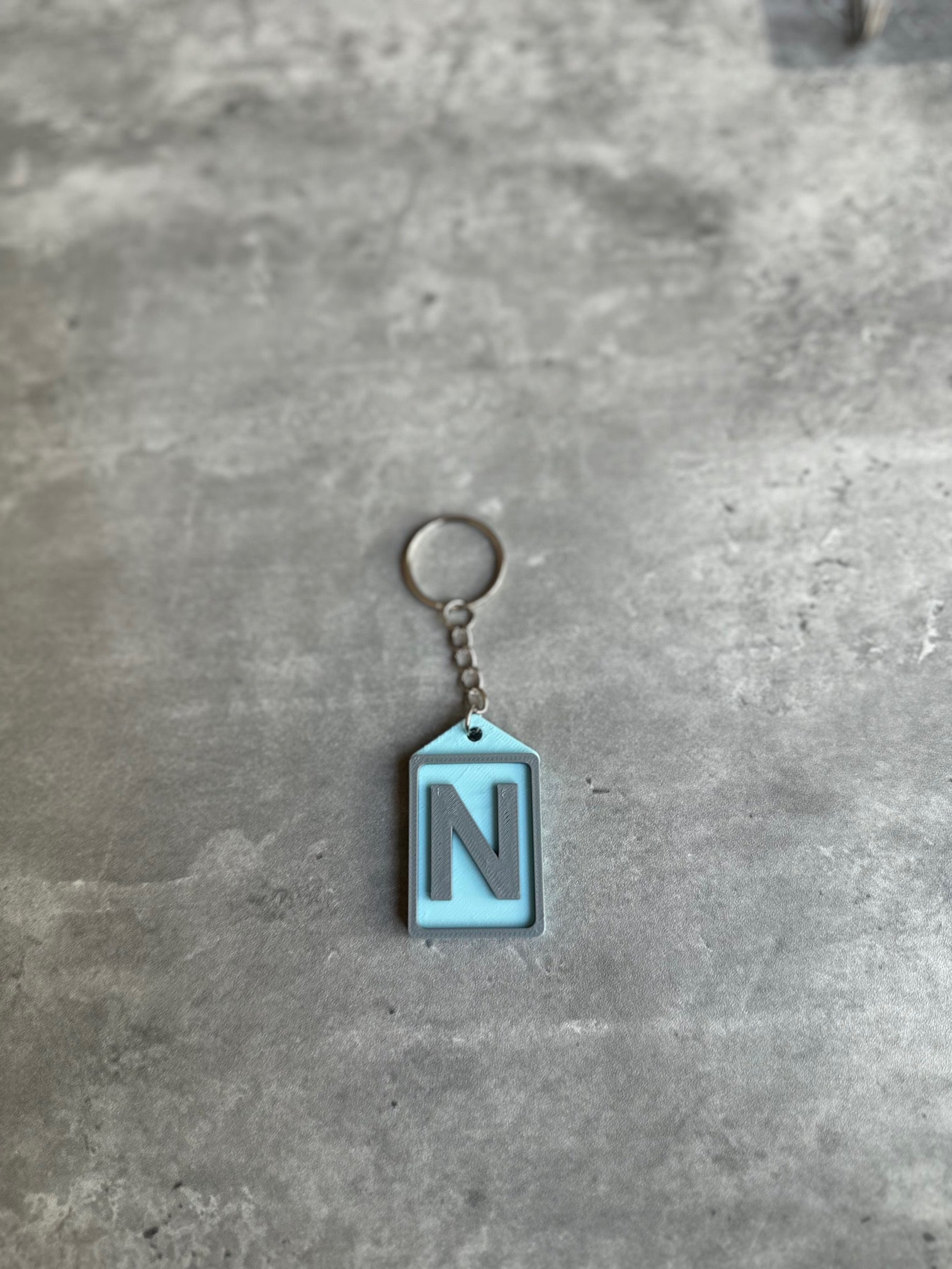 Personalised Initial Keyring