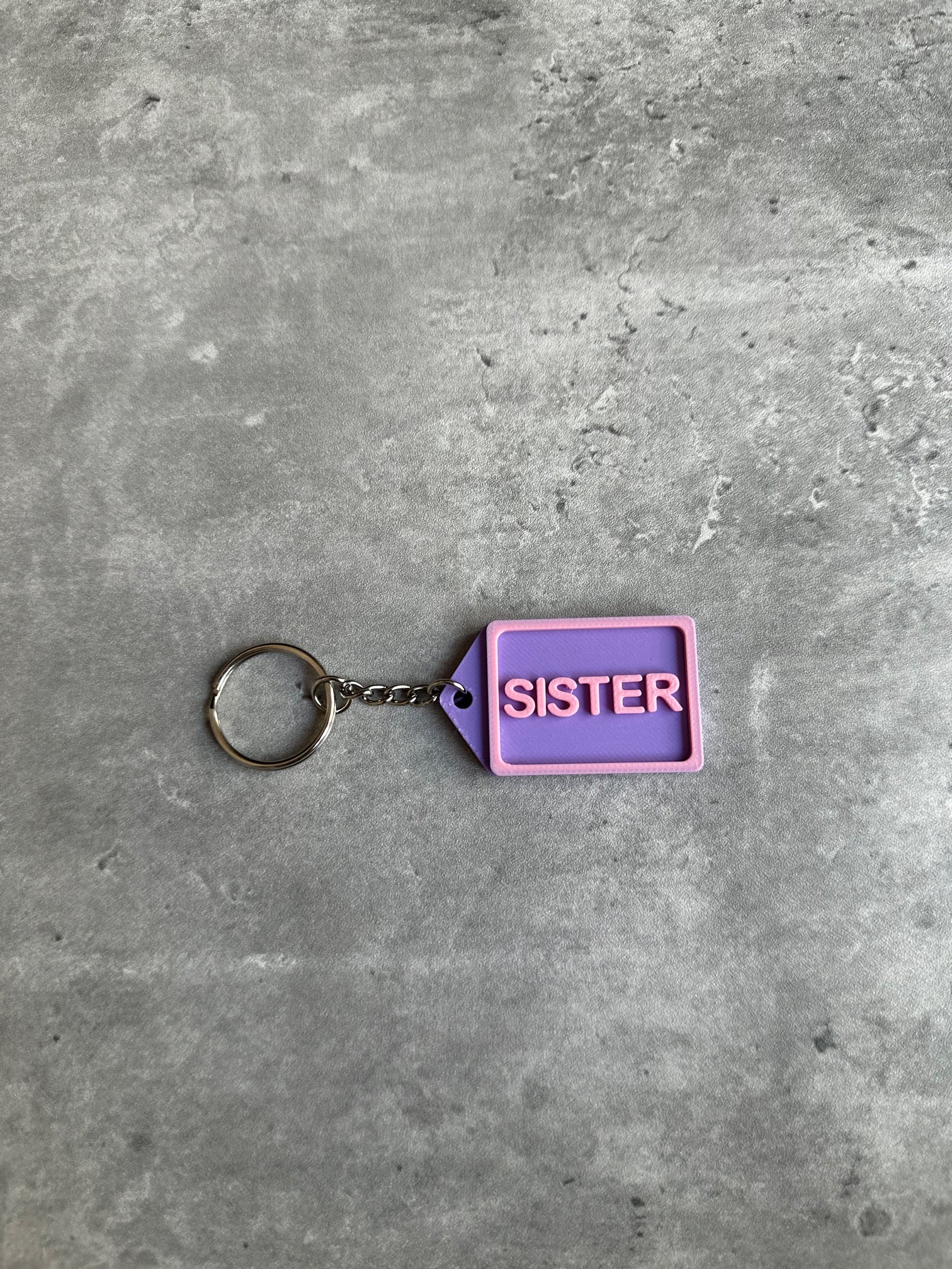 Personalised Family Keyring