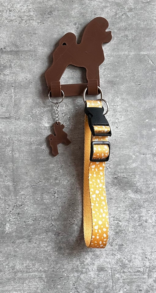 Personalised Bichon Frise Dog Lead Hook | 3D Printed | Unique Personalised Gifts