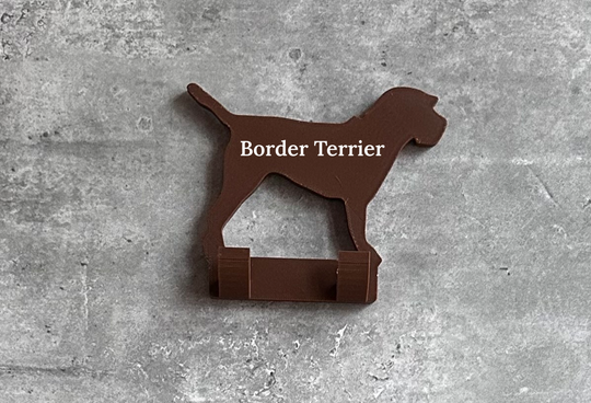 Border Terrier Dog Lead Hook | Unique Personalised Gifts