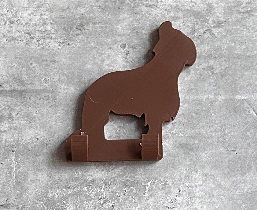 Briard Dog Lead Hook Stl File | 3D Printed | Unique Personalised Gifts