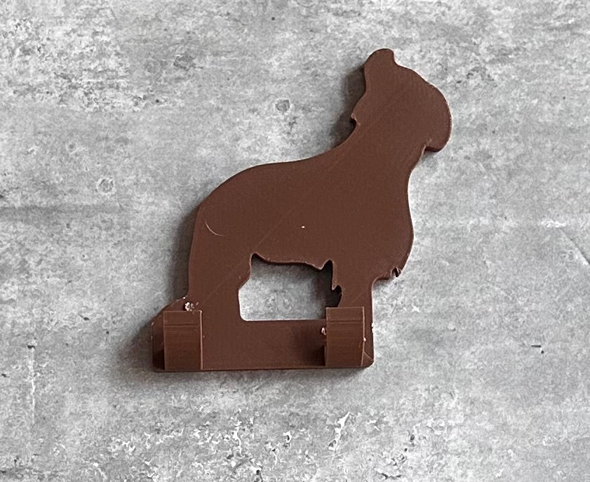 Personalised Briard  Dog Lead Hook | 3D Printed | Unique Personalised Gifts
