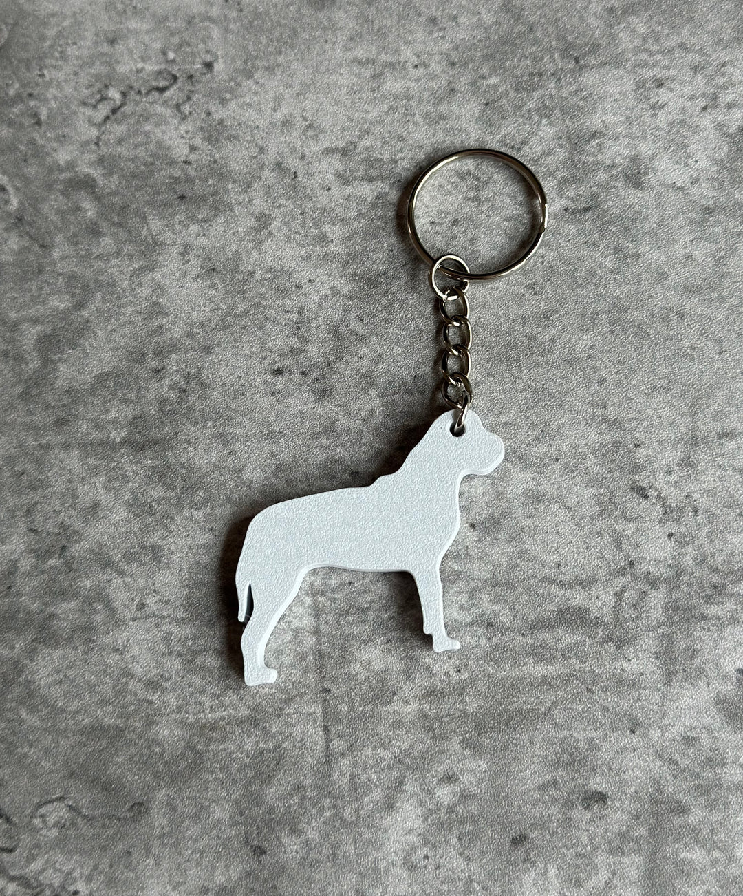 Bull Mastiff Dog Keyring Stl File | 3D Printed | Unique Personalised Gifts