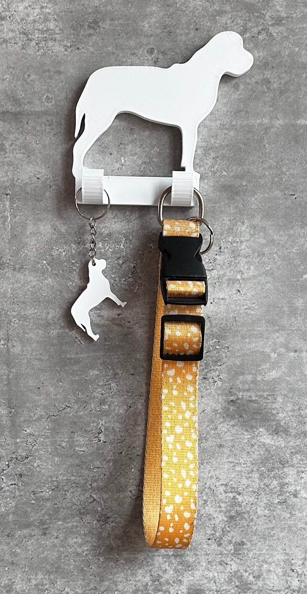 Personalised Bull Mastiff Dog Lead Hook | 3D Printed | Unique Personalised Gifts