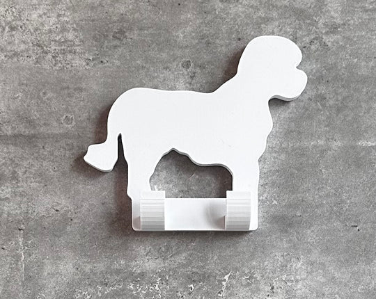 Cavachon Dog lead hook Stl File | 3d printed | Unique Personalised Gifts