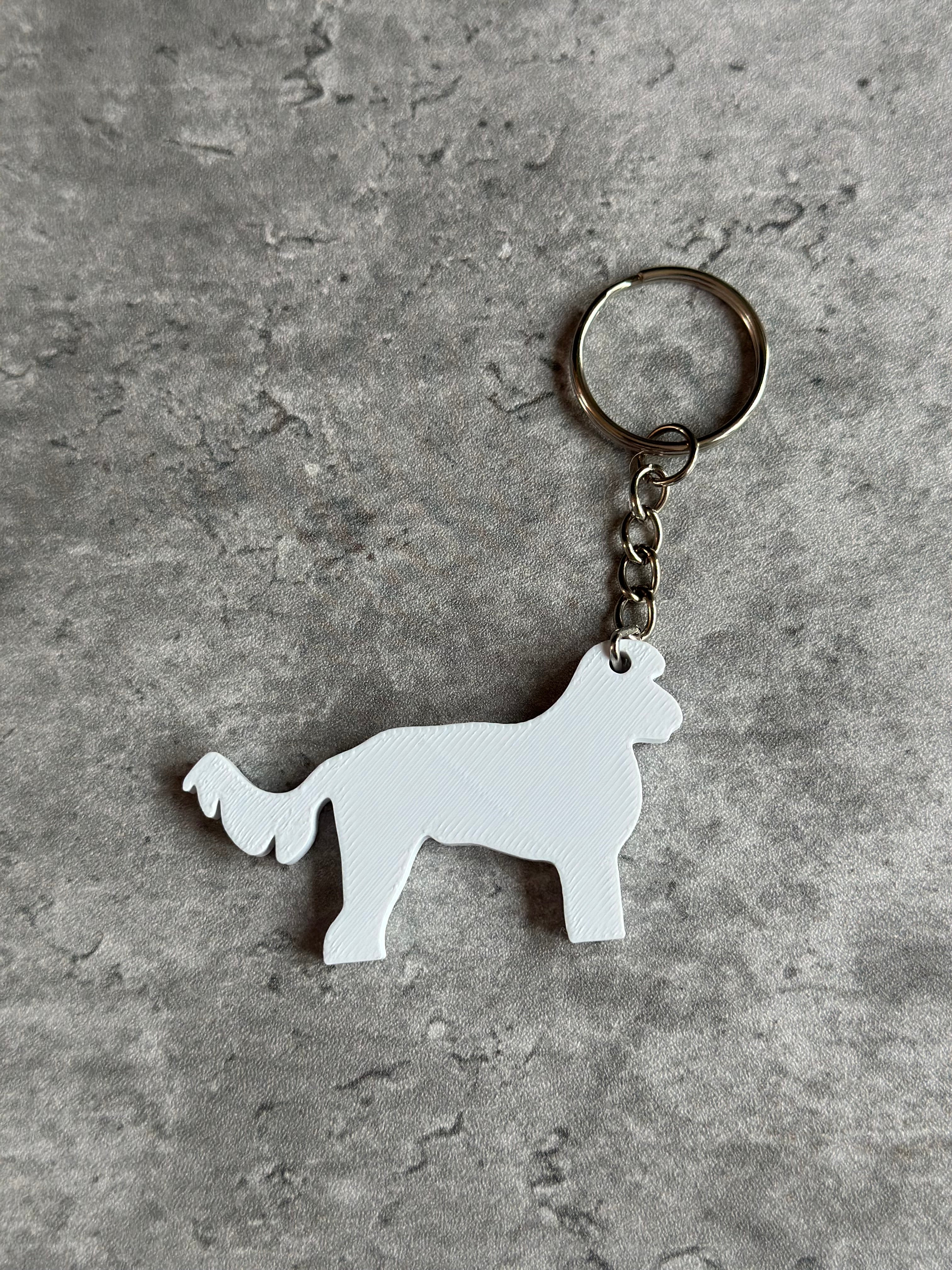 Cavapoo Dog Keyring Stl File | Cavapoo key chains