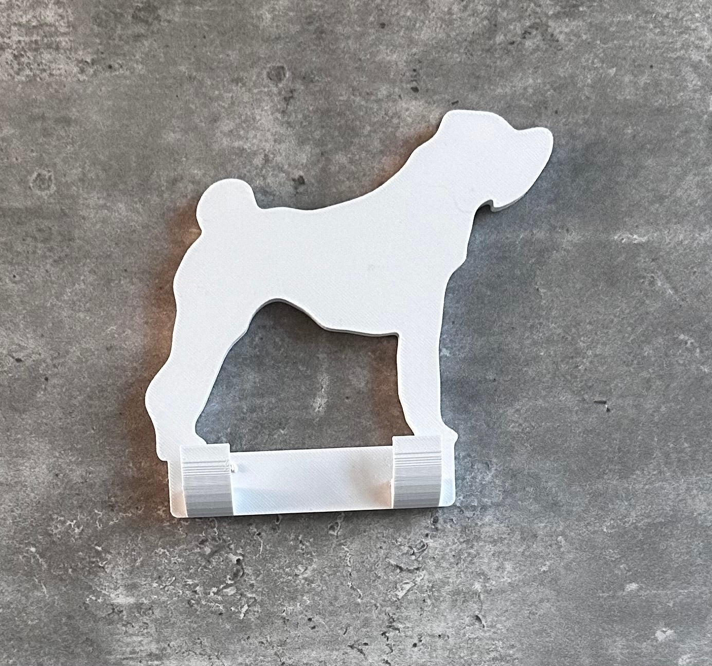 Personalised Chinese Pei Dog Lead Hook | 3D Printed | Unique Personalised Gifts