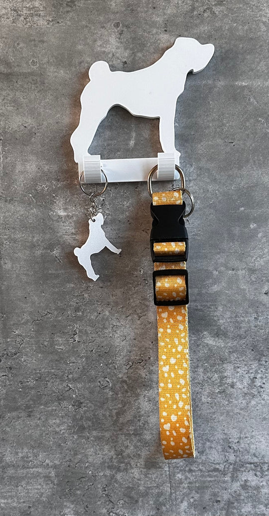 Personalised Chinese Pei Dog Lead Hook | 3D Printed | Unique Personalised Gifts