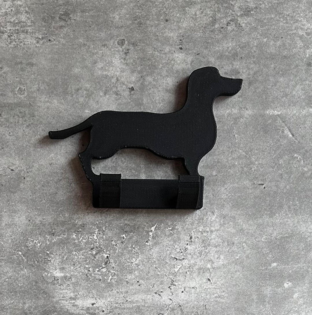 Dachshund Dog Lead Hook Stl File | 3D Printed | Unique Personalised Gifts