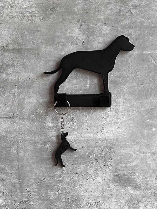 Personalised Dalmation Dog Lead Hook | 3D Printed | Unique Personalised Gifts