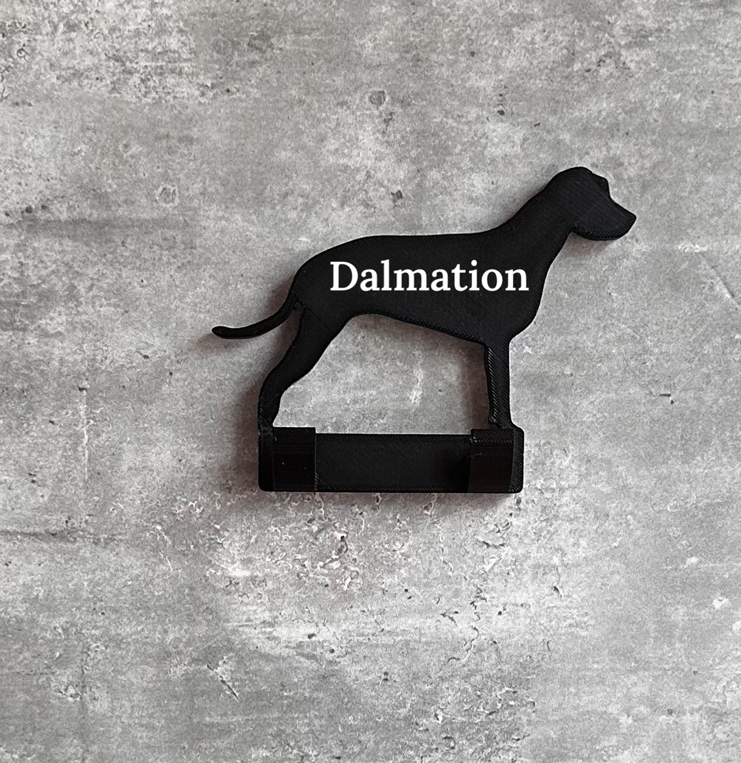 Personalised Dalmation Dog Lead Hook | 3D Printed | Unique Personalised Gifts