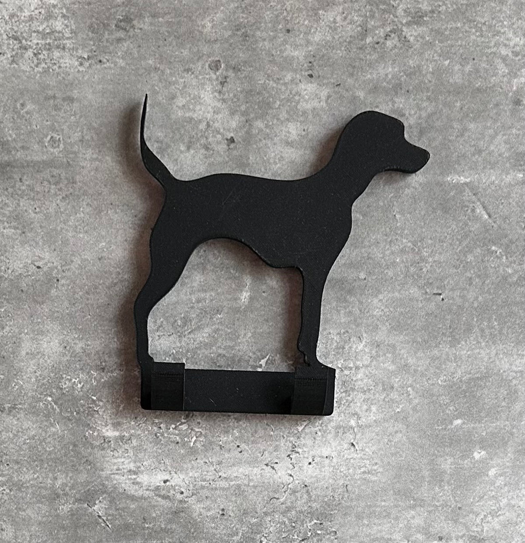 Personalised English Foxhound Dog Lead Hook | 3D Printed | Unique Personalised Gifts