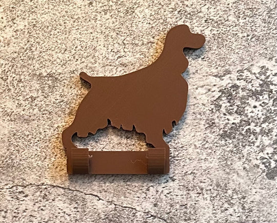 Personalised Springer Spaniel Dog Lead Hook | 3D Printed | Unique Personalised Gifts