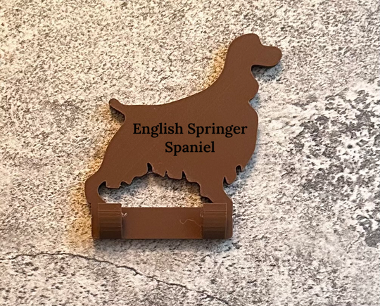 Springer Spaniel Dog Lead Hook Stl File | 3D Printed | Unique Personalised Gifts