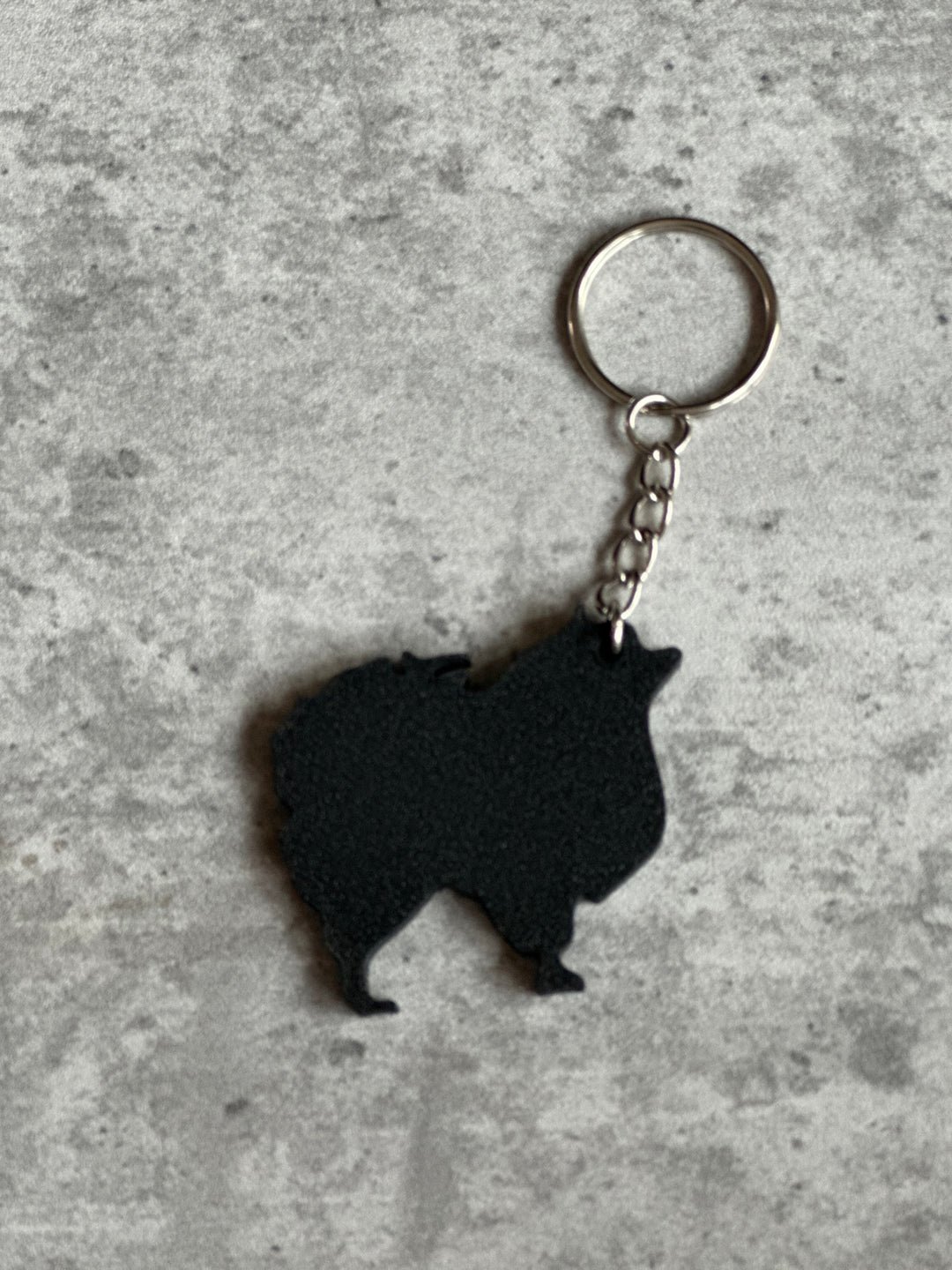 Pomeraian Keyring Stl File. | 3D Printed | Unique Personalised Gifts