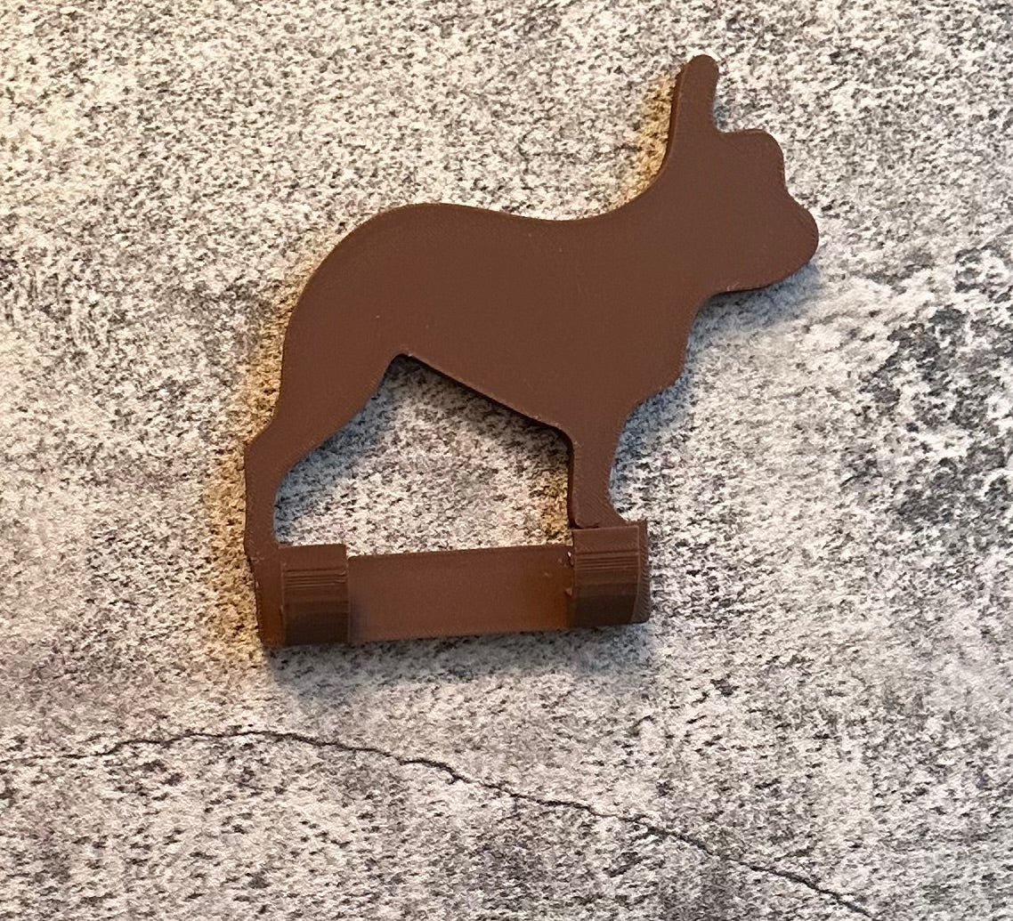 French Bulldog, Dog Lead Hook Stl File | 3D Printed | Unique Personalised Gifts