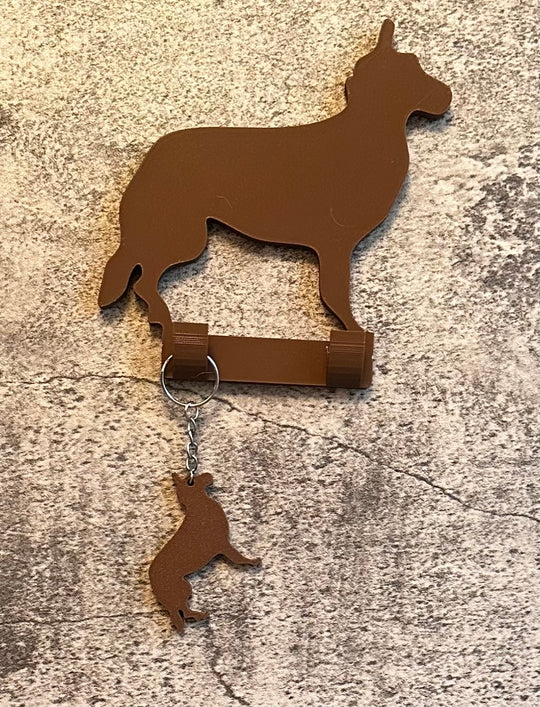 Personalised German Shepherd Dog Lead Hook | 3D Printed | Unique Personalised Gifts