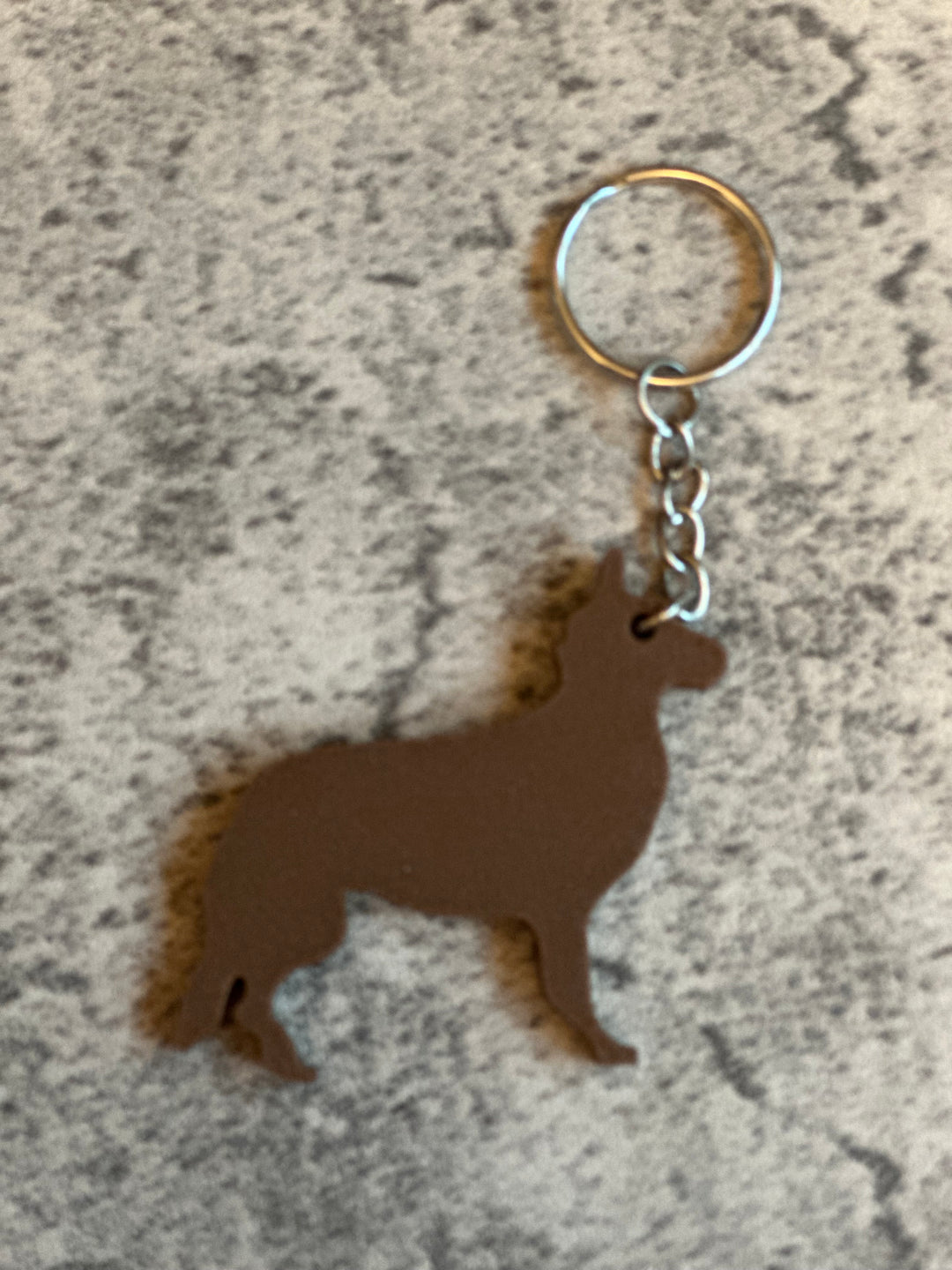 German Sheperd Dog Keyring Stl File | 3D Printed | Unique Personalised Gifts