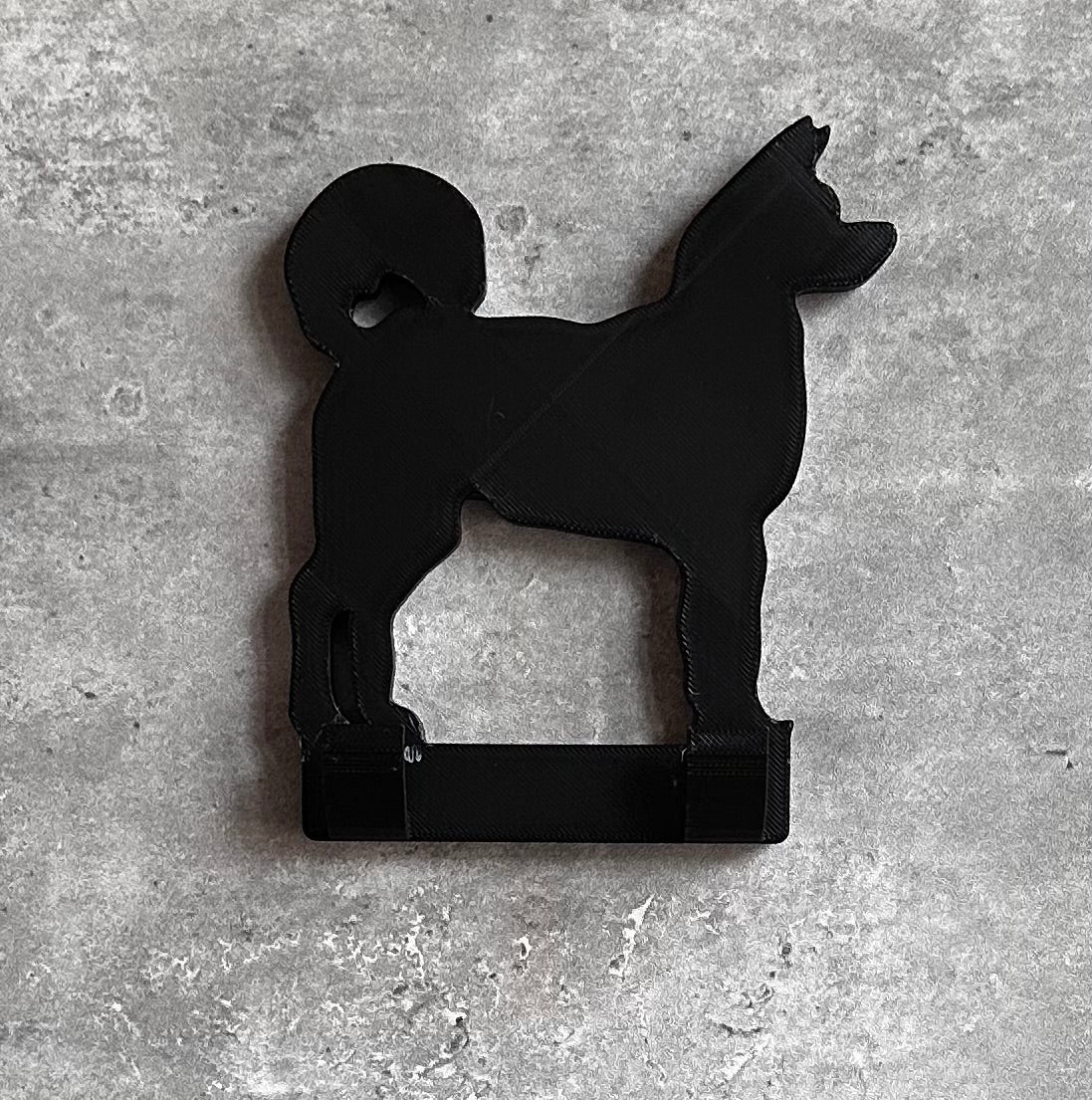 Akita Dog Lead Hook 3D | Akita Dog | Unique Personalised Gifts