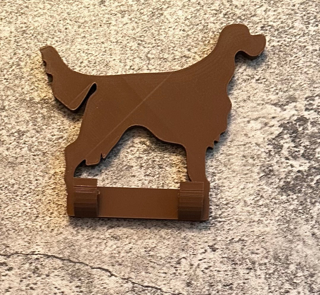 Gordon Setter Dog Lead Hook Stl File | 3D Printed | Unique Personalised Gifts