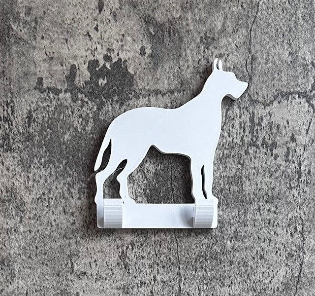 Great Dane Dog Lead Hook Stl File | 3D Printed | Unique Personalised Gifts