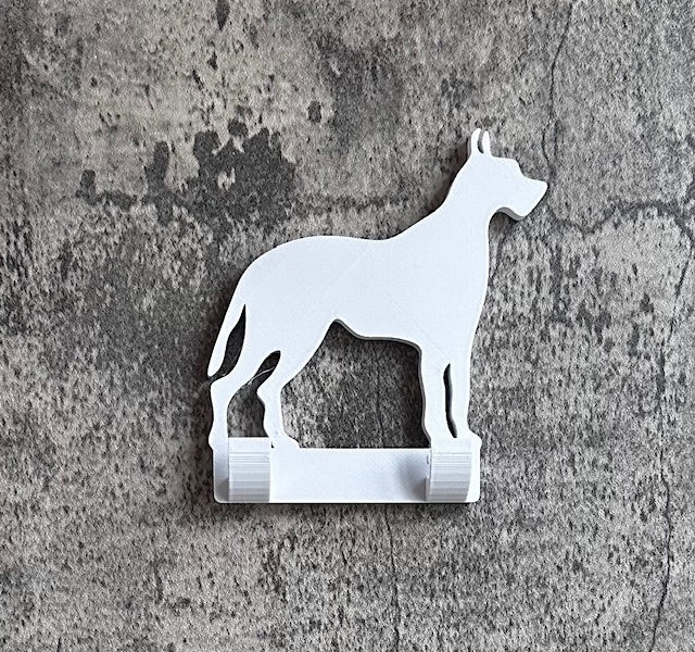 Graet Dane Dog Lead Hook | 3D Printed | Unique Personalised Gifts