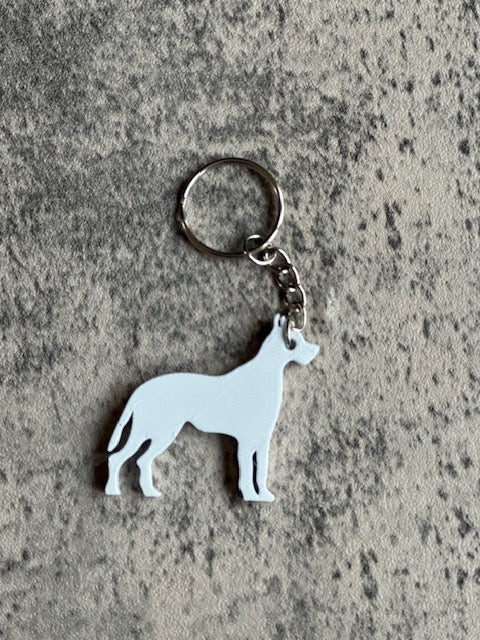 Great Dane Dog Keyring Stl File | 3D printed | Unique Personalised Gifts