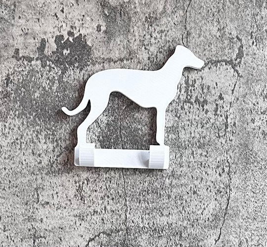 Personalised Greyhound Dog Lead Hook | 3D Printed | Unique Personalised Gifts