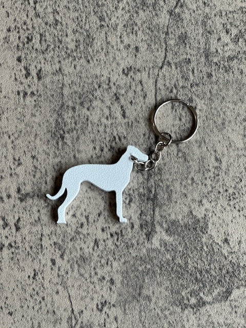 Greyhound Dog Keyring Stl File | 3D Printed | Unique Personalised Gifts